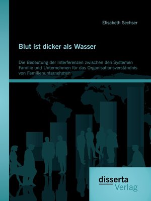 cover image of Blut ist dicker als Wasser. Die Bedeutung der Interferenzen zwischen den Systemen Familie und Unternehmen für das Organisationsverständnis von Familienunternehmen